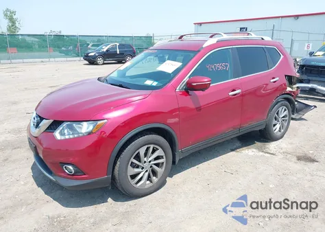 2015 Nissan Rogue Sl from USA, damaged, VIN 5N1AT2MV3FC907468